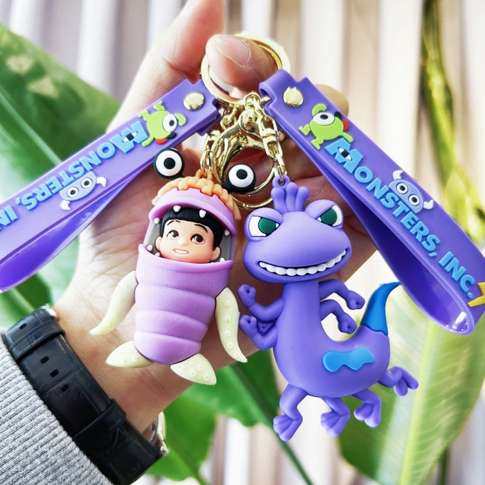 Wholesale PVC Cartoon Doll Keychain JDC-KC-WuYi272