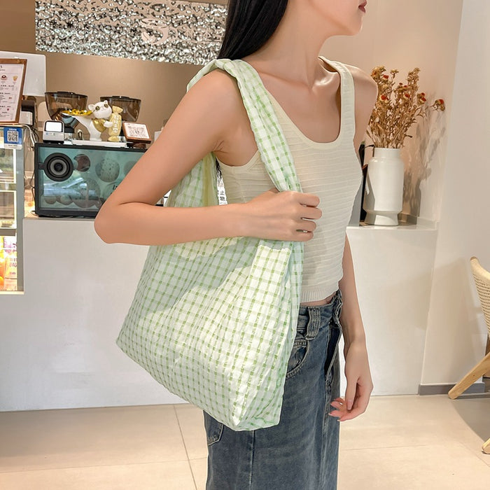 Wholesale Hollow grid vest bag, premium canvas bag, shoulder bag, tote bag
