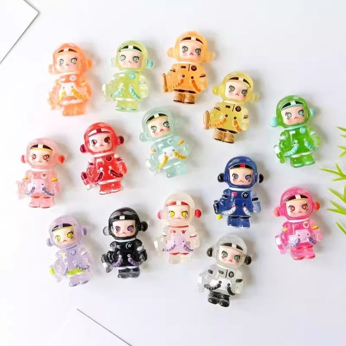 Wholesale Cute Astronaut Refrigerator Magnet Refrigerator Magnetic Sticker Personalized Creative Message Board Decorative Sticker