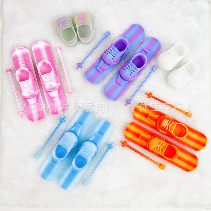 Wholesale Clothes accessories gradient double snowboard accessories clothes change