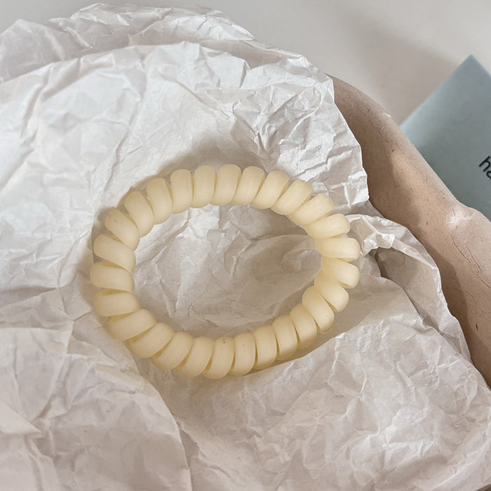 Wholesale Hair Ring Elegant Rubber Tendon Women's Head Rope Traceless Hair Rope Hair Accessories