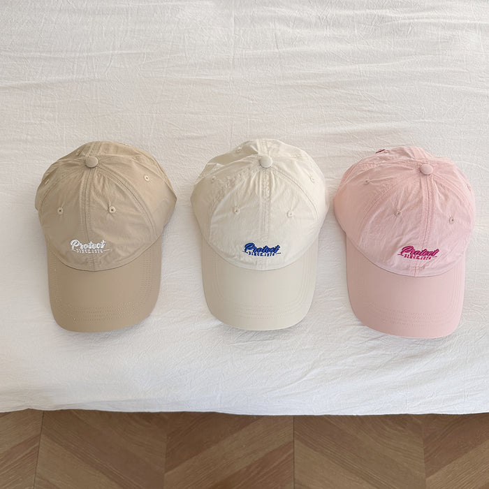 Wholesale New lightweight and breathable quick drying baseball cap for men and women outdoor sun shading duckbill cap