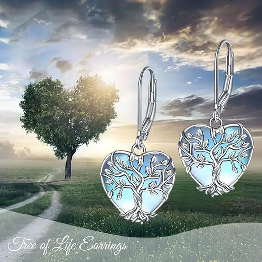 Wholesale Heart-shaped Moonstone Necklaces