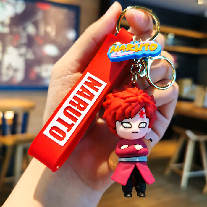 Wholesale Rubber Cartoon Doll Keychain JDC-KC-Tingm195