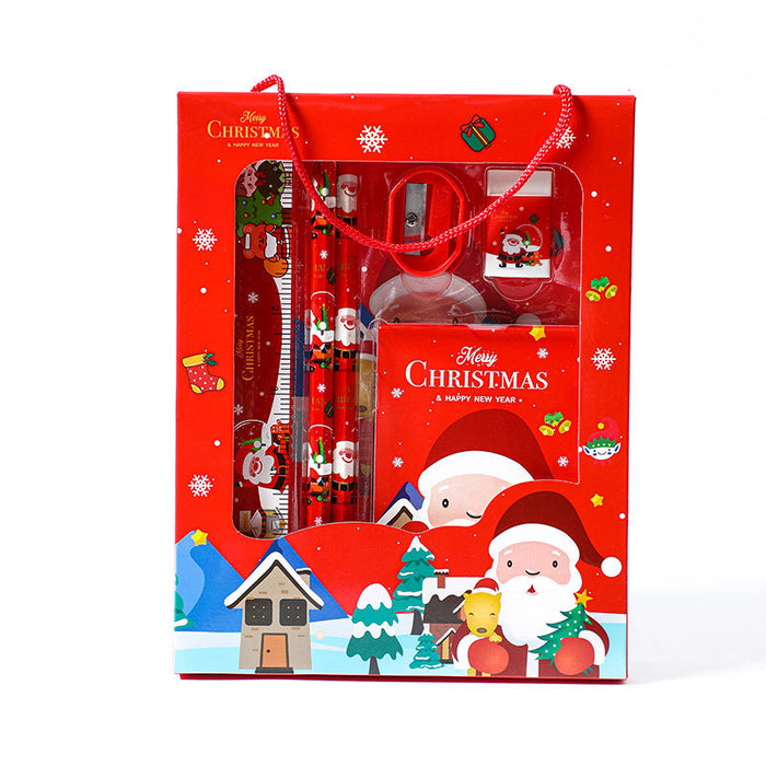 Wholesale Christmas student stationery gift box suit children' s Christmas small gift
