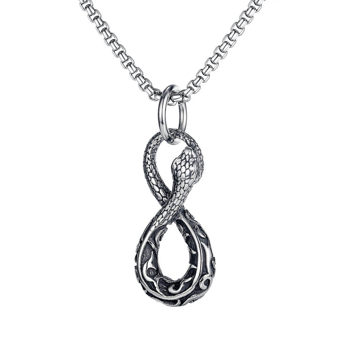Wholesale Pendant creative personality versatile stainless steel necklace