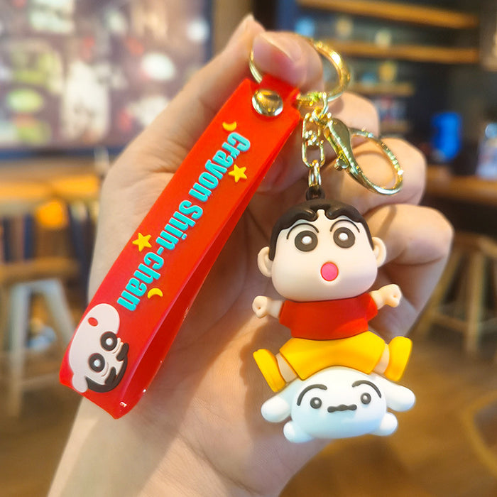 Wholesale Cartoon Doll Silicone Keychain JDC-KC-Tingm261