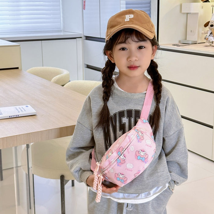Wholesale children's chest bag  messenger bag boys and girls  travel waist bag kindergarten baby shoulder bag