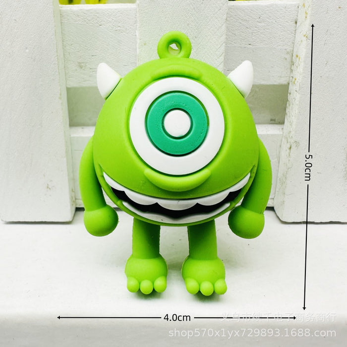 Wholesale Cartoon keychain accessories, creative cute dolls, birthday gifts