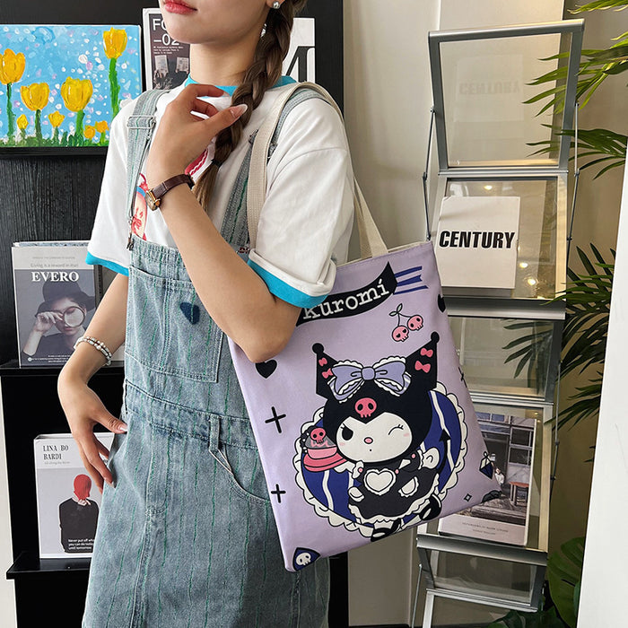 Wholesale  Anime Canvas Bag  Large Capacity Shoulder Bag