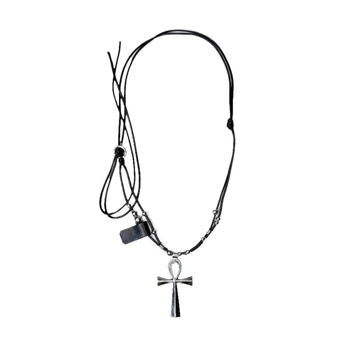 Wholesale Cross necklace punk goth niche
