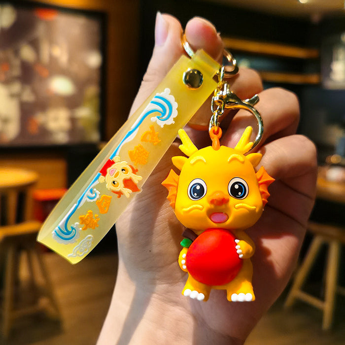 Wholesale Cartoon Doll 3D Rubber Keychain JDC-KC-Tingm067