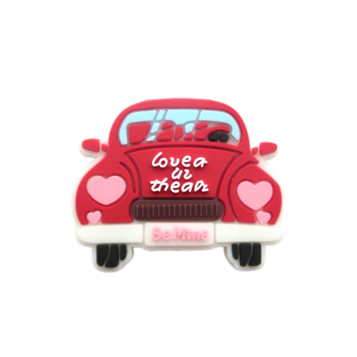 Wholesale Love Hole Shoes Flower Shoes Buckle DIY Removable Decorative Accessories Wholesale PVC Soft Rubber