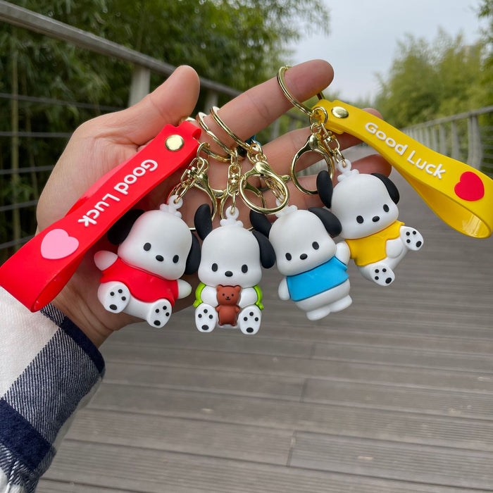 Wholesale Cute keychain couple doll pendant car keychain