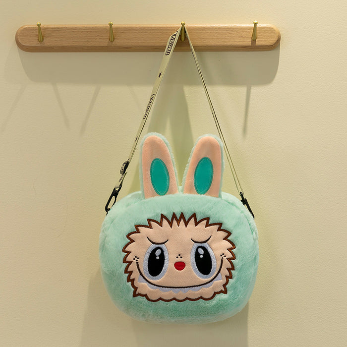 Wholesale Color Rags Plush Bag Children' s Casual Doll Bag Girl' s Cartoon Creative Snacks Portable Shoulder Bag