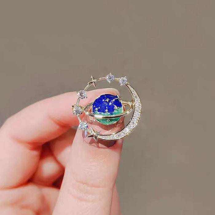 Wholesale Brooch, personalized chest flower, cardigan collar, anti glare fixation