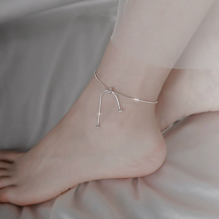 Wholesale Non-fading anklet,  trendy summer titanium steel anklet