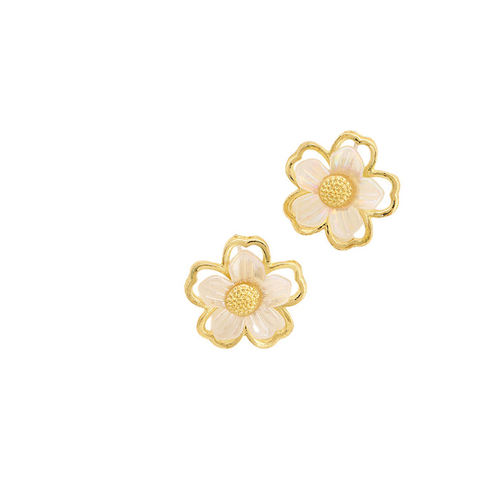 Wholesale Geometric fashion, compact and exquisite, light luxury, niche earrings