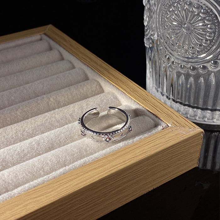 Wholesale Light luxury high-end ring elegant niche personality minimalist versatile ring accessory