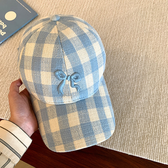 Wholesale Cotton Bow Embroidery Baseball Cap JDC-FH-Yizhan006