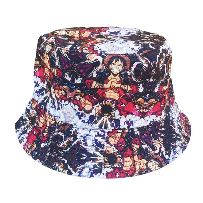 Wholesale Cartoon Print Cotton Bucket Hat JDC-FH-BoD017