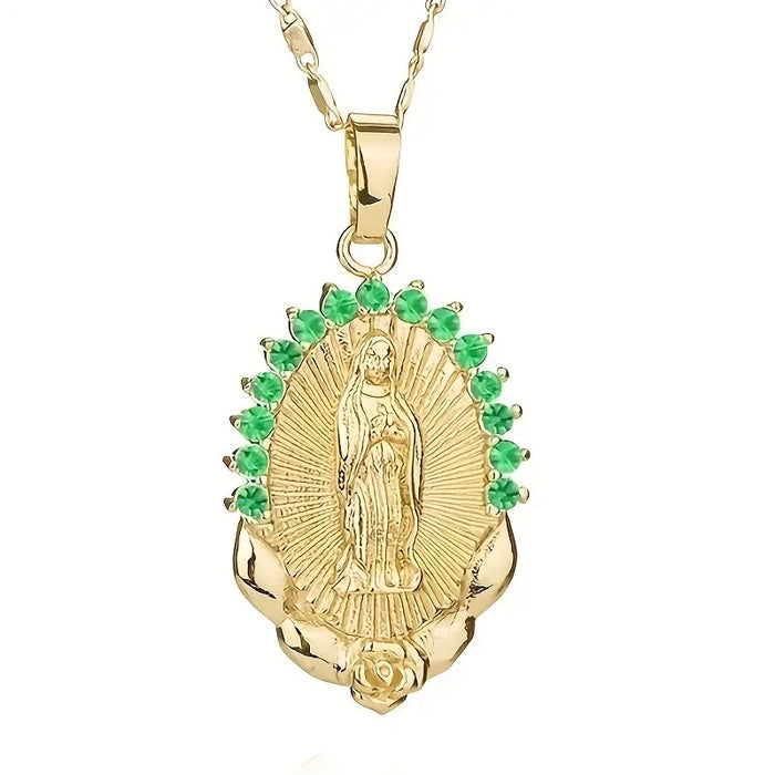 Wholesale Madonna Fashion Alloy Pendant Necklace