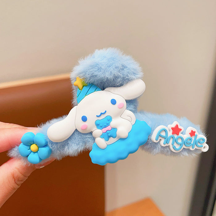 Wholesale Cartoon Cute Plush Hair Clips JDC-HC-Wangl005