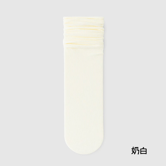 Wholesale Socks made of pure cotton, stacked socks, sweat absorbing and odor proof, mid length socks, socks