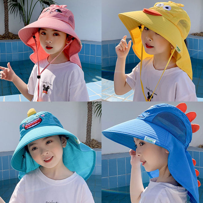 Wholesale Children's Dinosaur Hat Summer Boy's Fisherman Hat