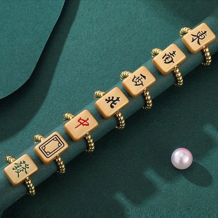 Wholesale Versatile lucky ring with niche design