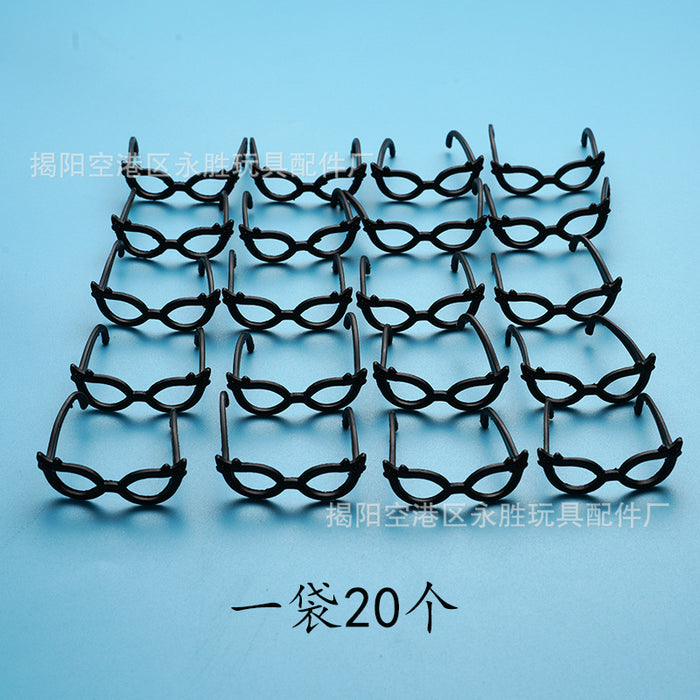 Wholesale doll toy fashion accessories cowboy hat hanger glasses