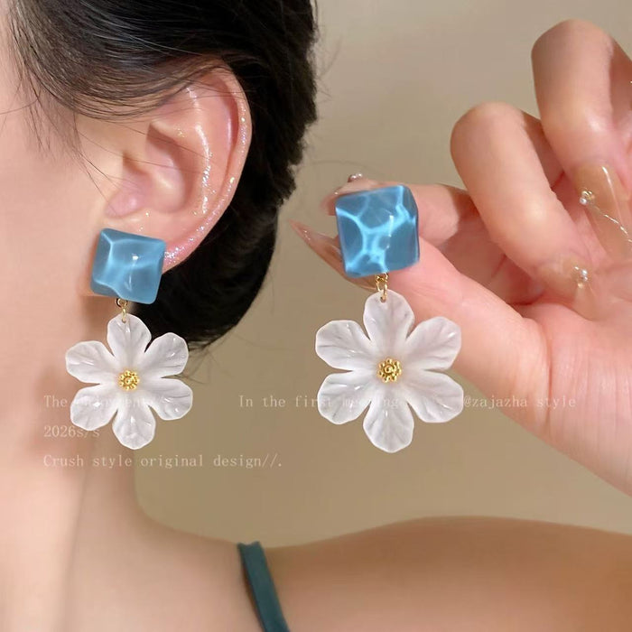 Wholesale Grape Theme Acrylic Earrings - Summer Fashion Jewelry Accessory Gift