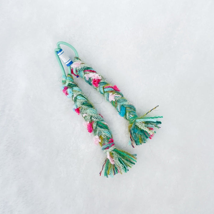 Wholesale Doll Baby Clothes Accessories Vinyl Doll Hair Accessories Multi-Color Wool Braids