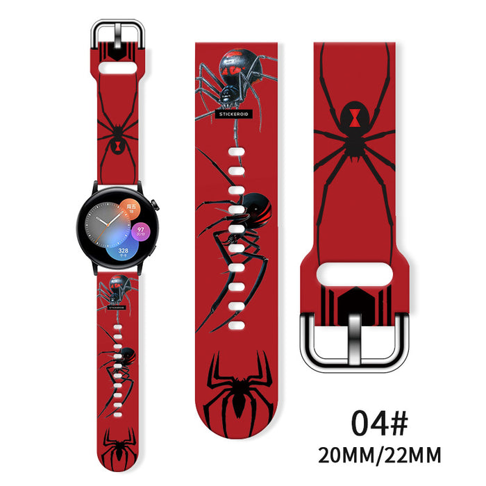 Wholesale Printed Tpu Watch Strap Wrist Strap JDC-WD-NuoQi050