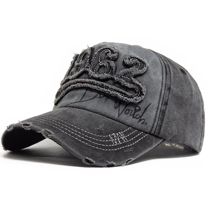Wholesale Sun Hat Vintage Letter 1962 Number Baseball Cap