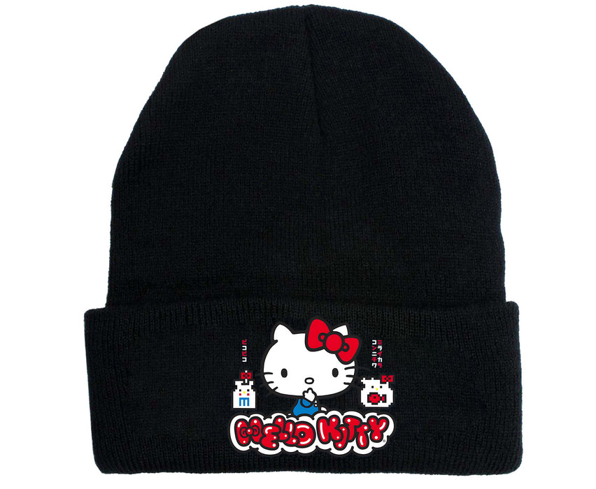 Wholesale  Knitted Hat Pattern Velvet Hat Curled Warm Protection Hat