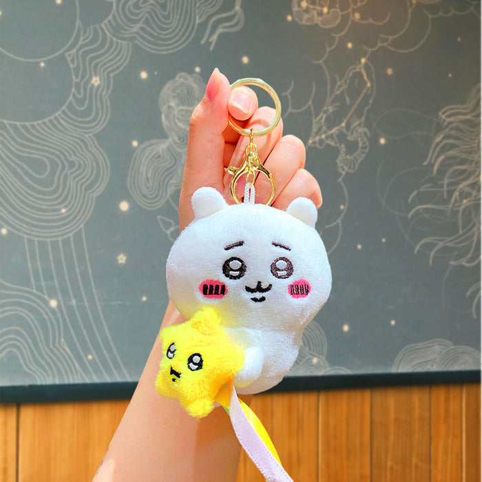 Wholesale Cartoon Plush Doll Keychain JDC-KC-JuJi031