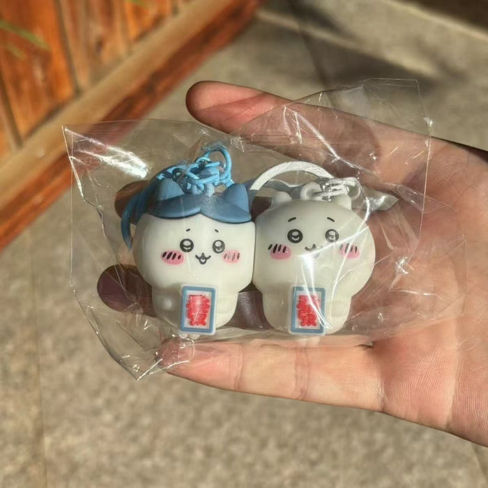 Wholesale Cartoon Key Chain Couple Friends Magnetic Key Chain Bag Pendant