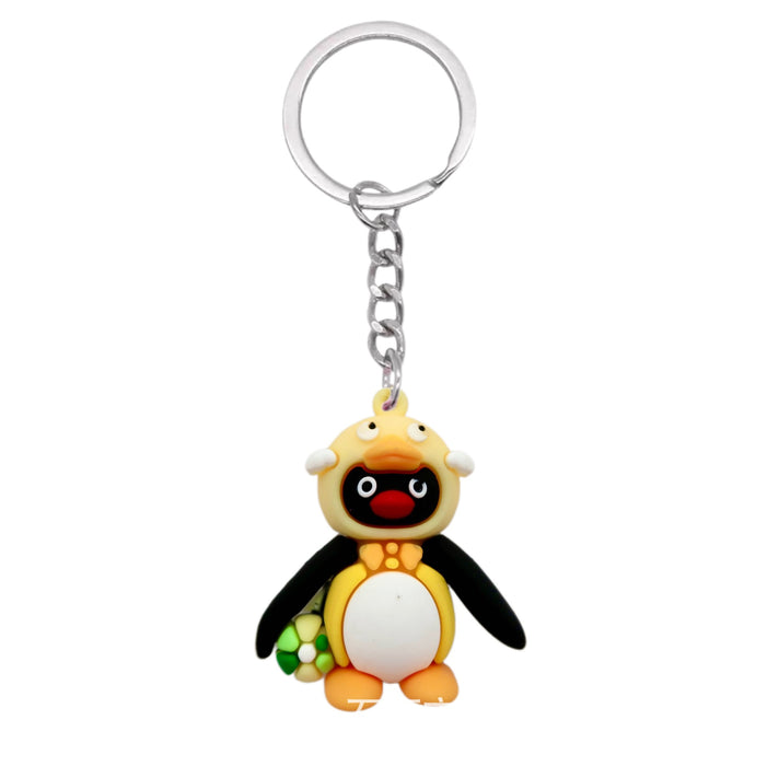 Wholesale 10pcs  Penguin keychain doll pendant bear keychain doll car bag pendant