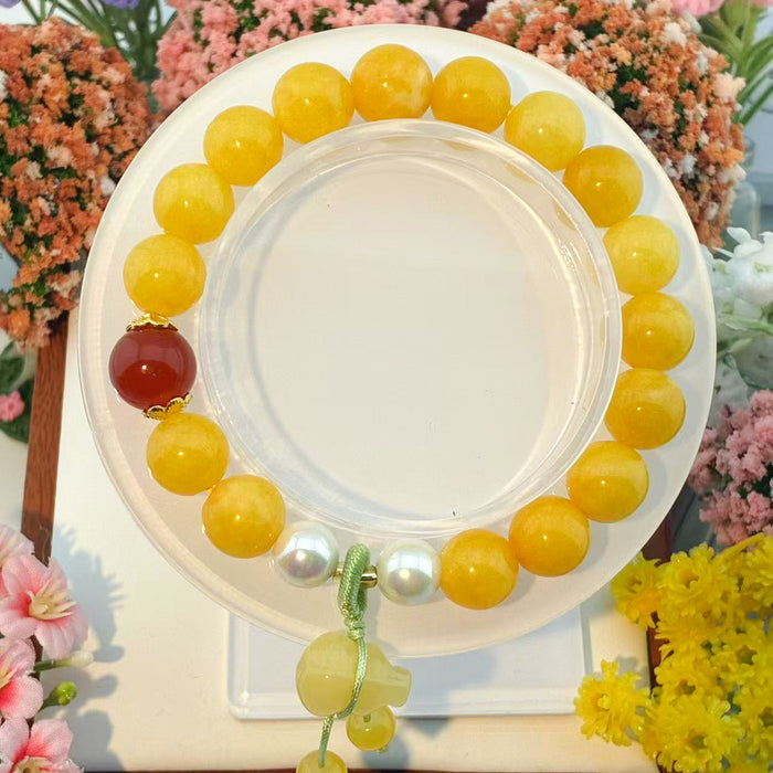 Wholesale Beaded Bracelet Agate Gourd Bracelet Gift for Summer Versatile Style