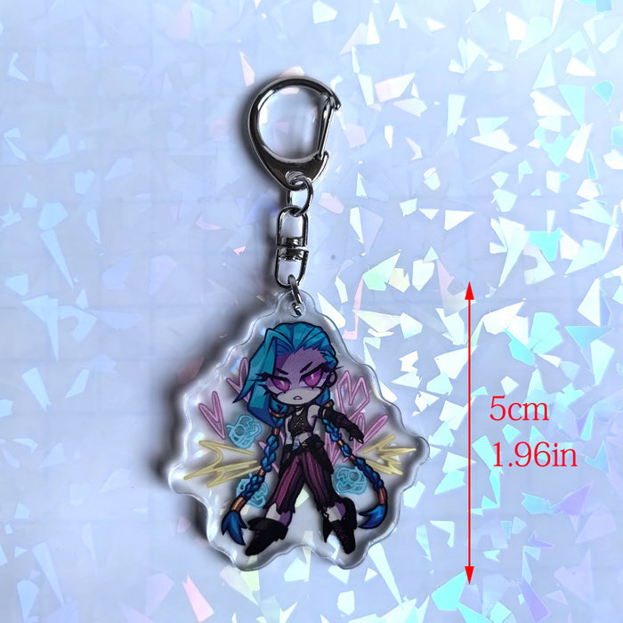 Wholesale Game Perimeter  Acrylic Keychain