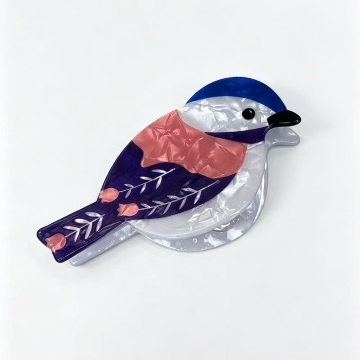 Wholesale Colorful Parrot Claw Hair Clip PVC Creative Bird Design Hair Accessory