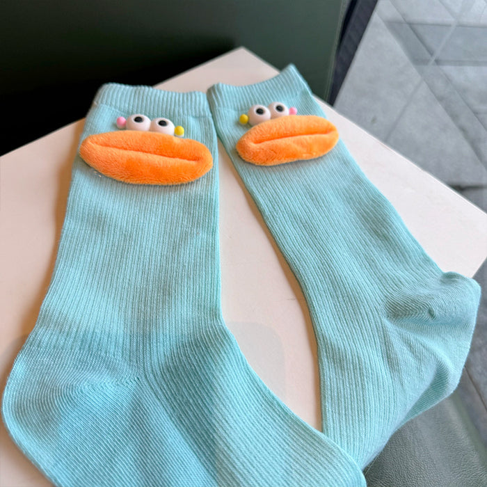 Wholesale furry cute cartoon socks