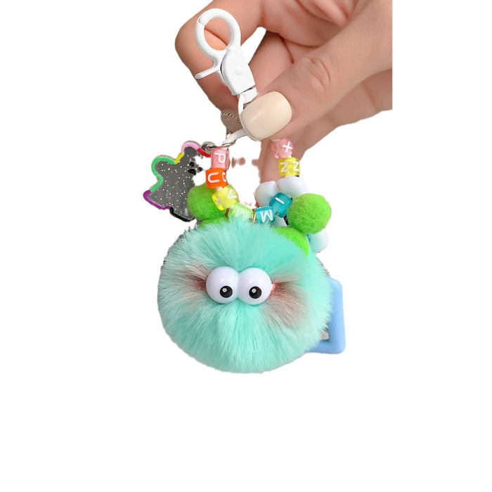 Wholesale Plush car keychain exquisite cute little doll bag pendant backpack hanging decoration