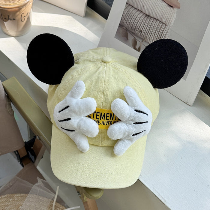 Wholesale Cartoon Ears Baseball Hat Parent Child Palm Duck Tongue Hat
