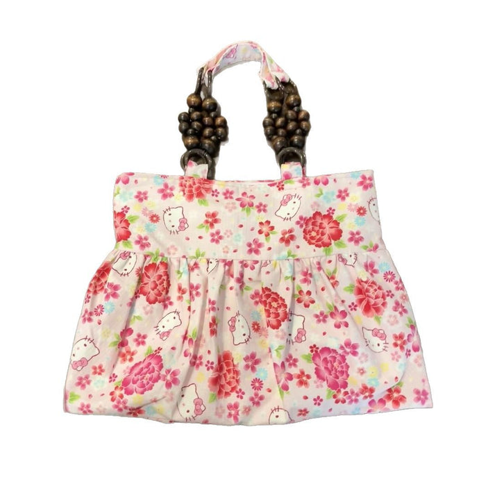 Wholesale Large Capacity Cloth Bag Vintage Tote Floral Canvas Bag Shoulder Bag