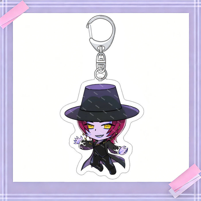 Wholesale 10pcs/set K-POP anime merchandise acrylic keychains and pendants