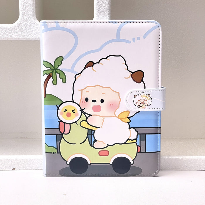 Wholesale Cute Cartoon A5 Loose-Leaf Notebook Full-Color Pages PU Cover