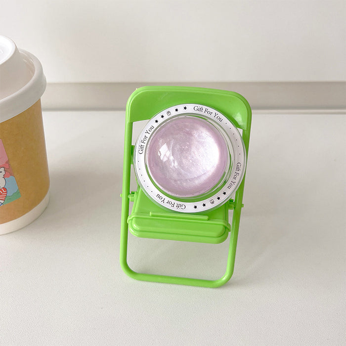 Wholesale Solid color crystal ball phone airbag stand