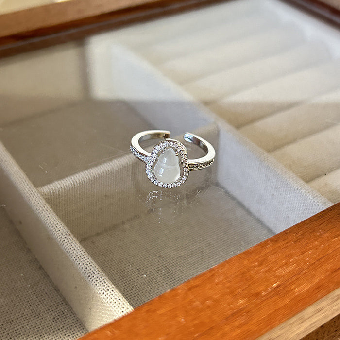 Wholesale Flash diamond zircon ring